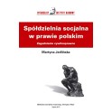 Spółdzielnia socjalna w prawie polskim. Zagadnienia cywilnoprawne - Martyna Jedlińska