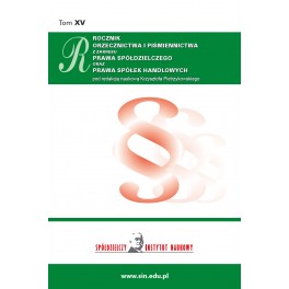 [2025] Rocznik orzecznictwa i piśmiennictwa z zakresu prawa sp&oacute;łdzielczego za rok 2024
